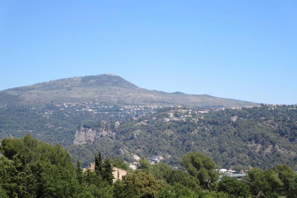 2P Entre Mer Et Montagne Gattieres ภายนอก รูปภาพ